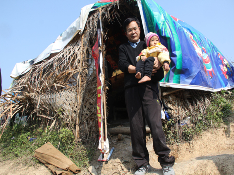 Tổ chim non ở Lũng Luông